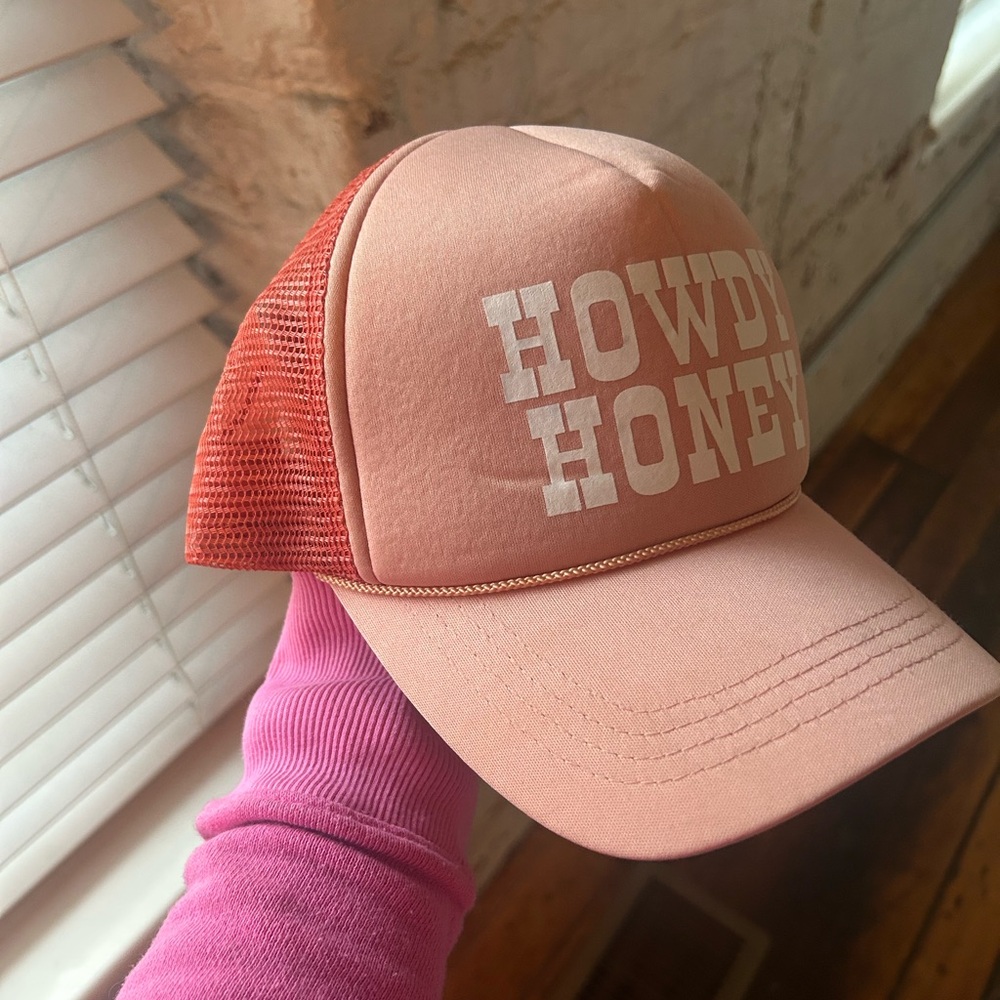 Altar'd State Pink Mesh Trucker Hat